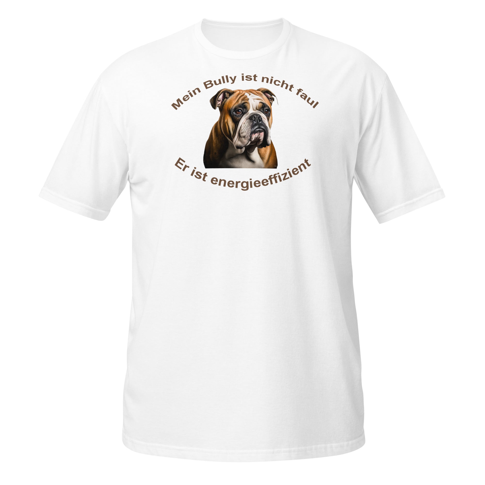 Lässiges Kurzärmeliges Damen T-Shirt mit Hundemotiv